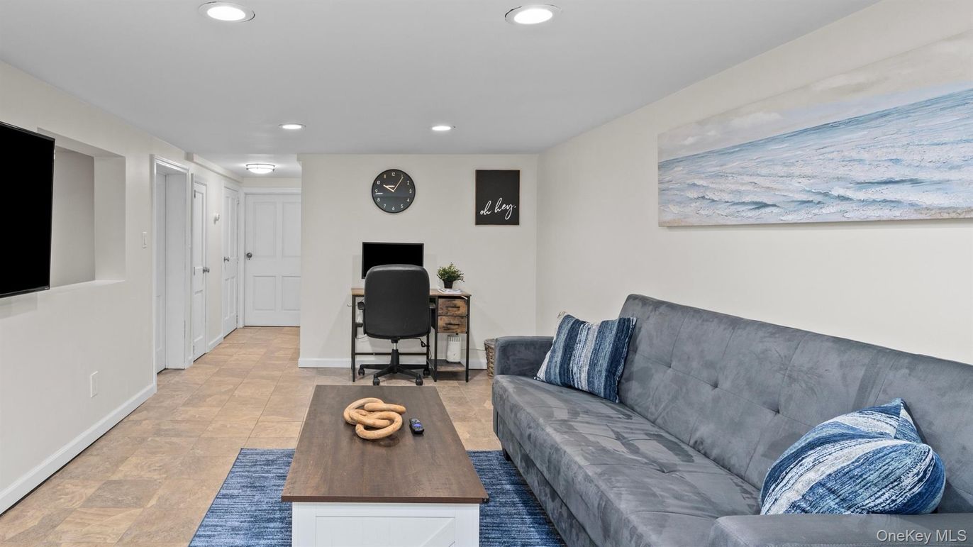 Home Office, Interior, Recessed Lighting