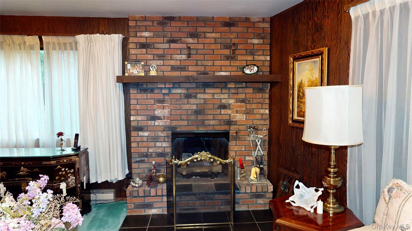 Fireplace, Interior, Stone Walls
