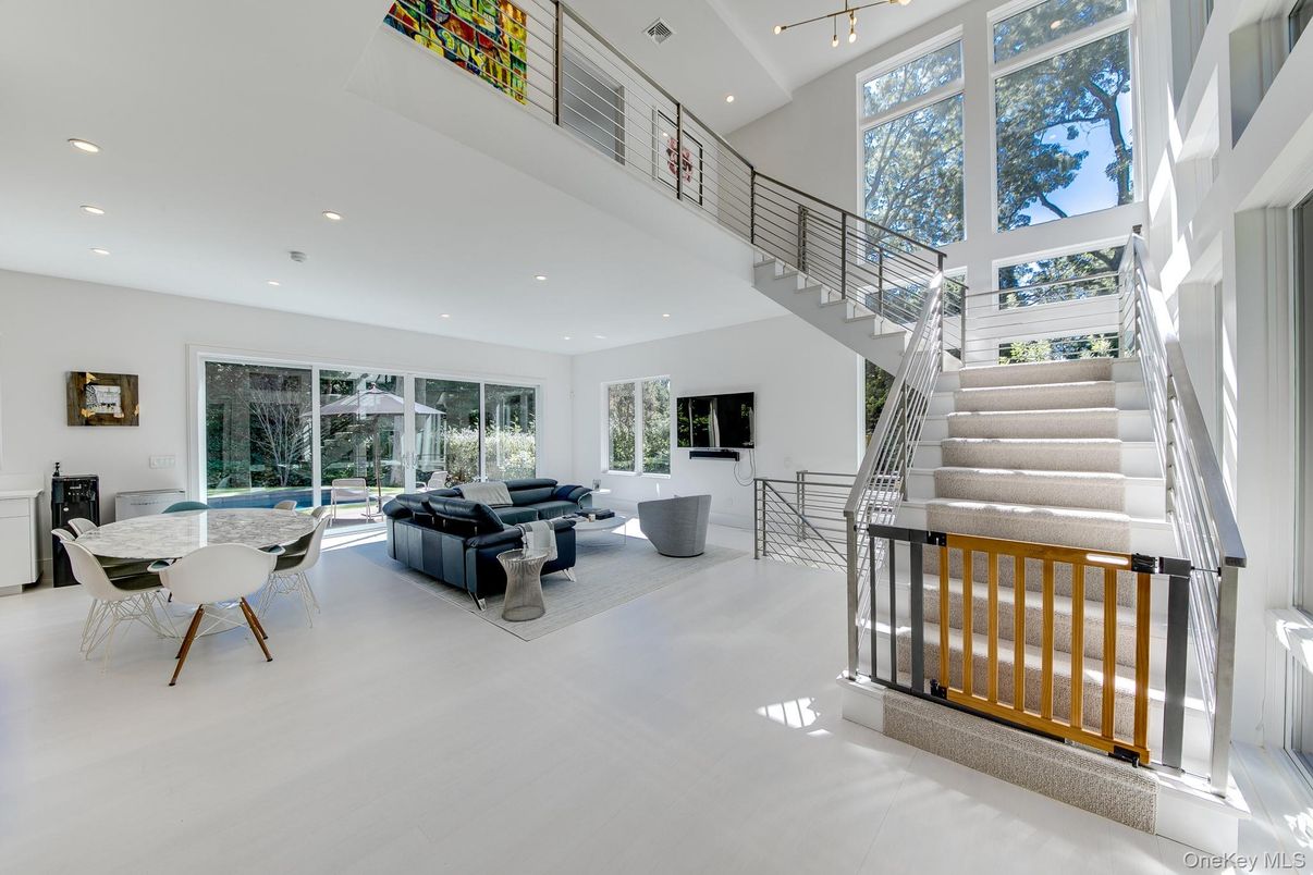 Dining room, Interior, Living room, Recessed Lighting