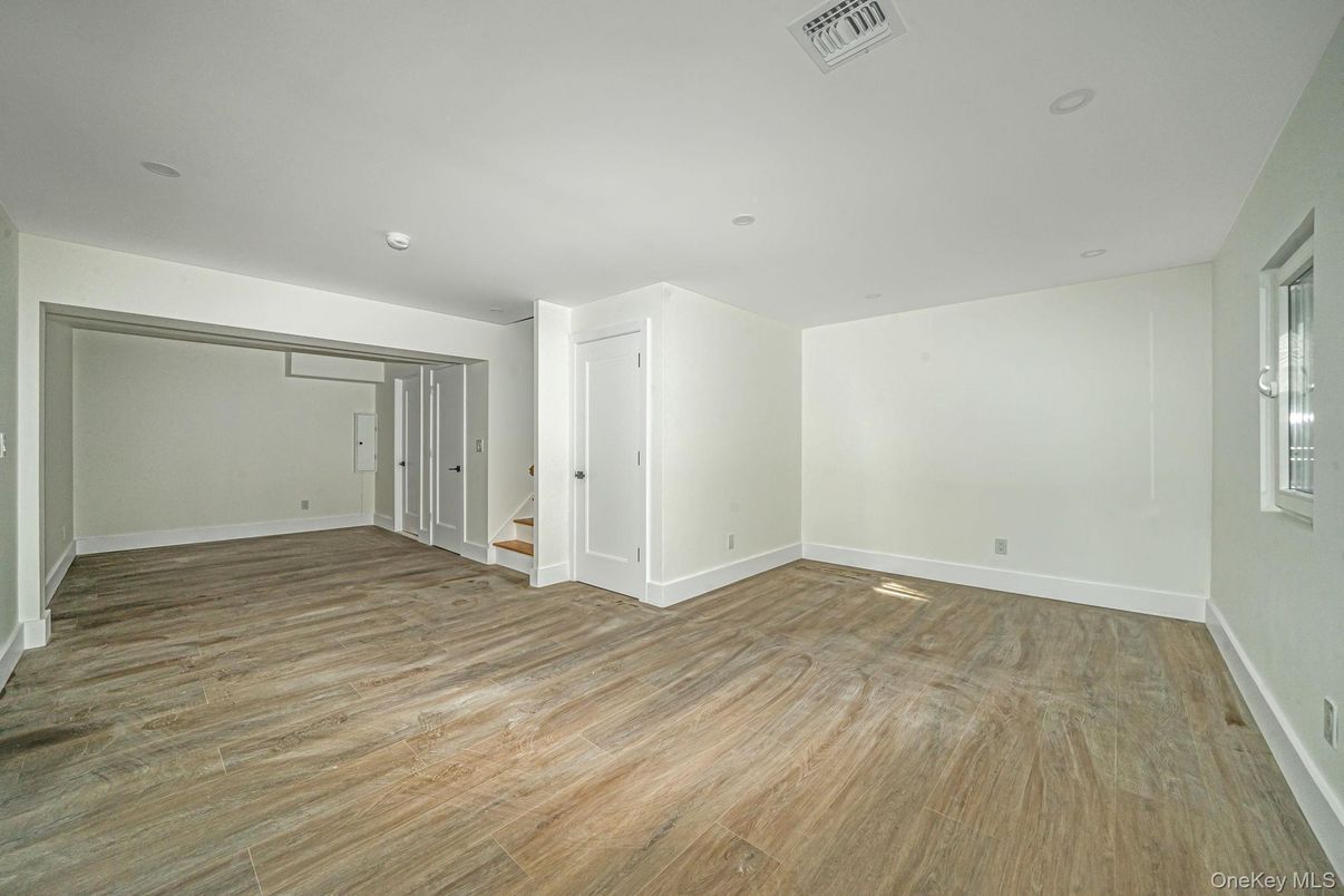 Empty room, Interior, Wood Texture Flooring