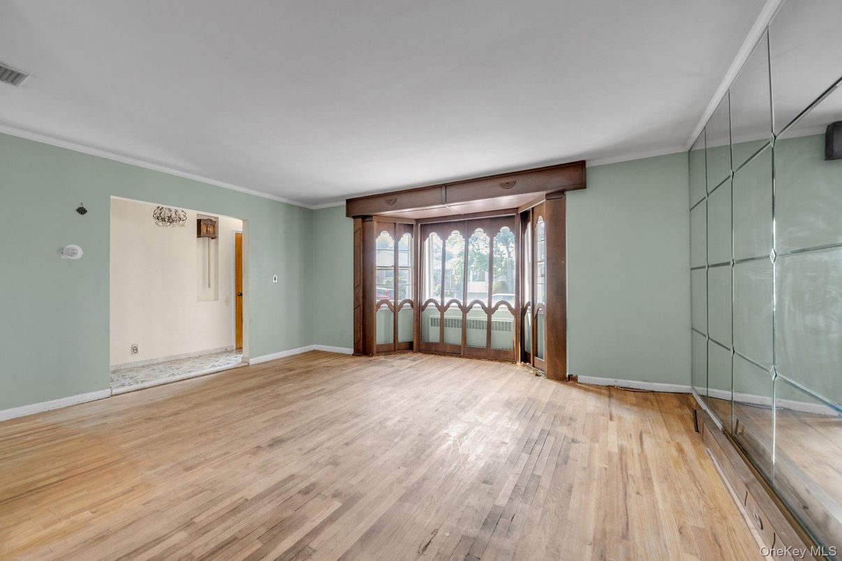 Empty room, Interior, Wood Texture Flooring