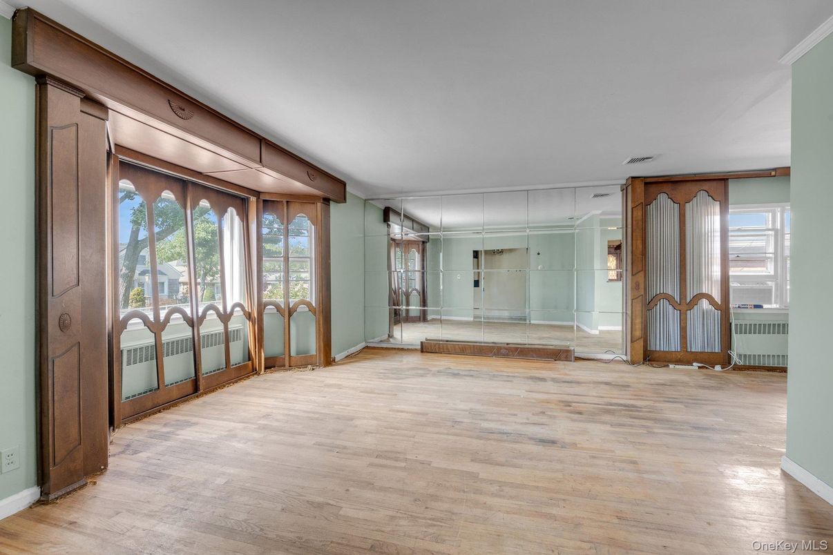 Empty room, Interior, Wood Texture Flooring