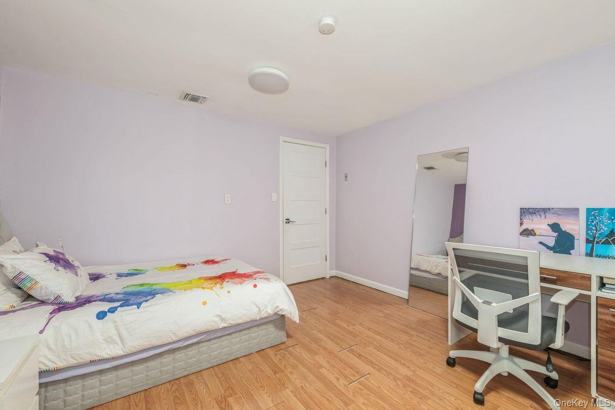 Bedroom, Home Office, Interior, Wood Texture Flooring