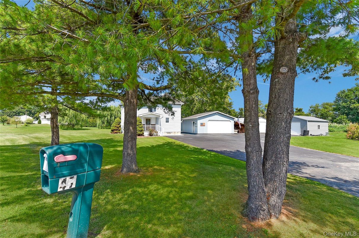 Backyard, Detached Garage, Exterior