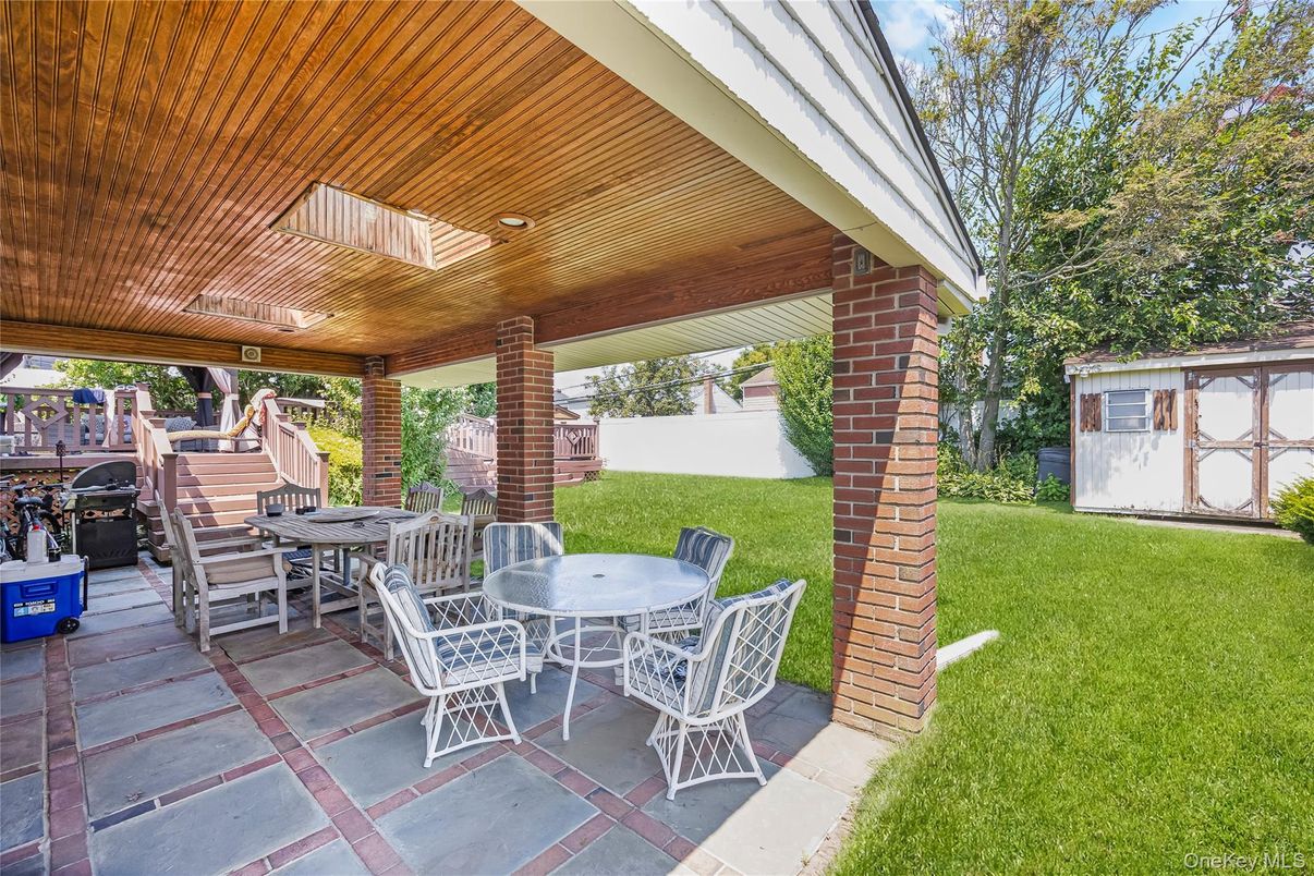 Backyard, Exterior, Fireplace