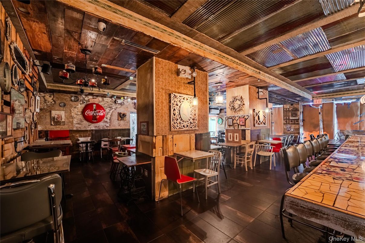 Dining room, Interior, Wooden Beams