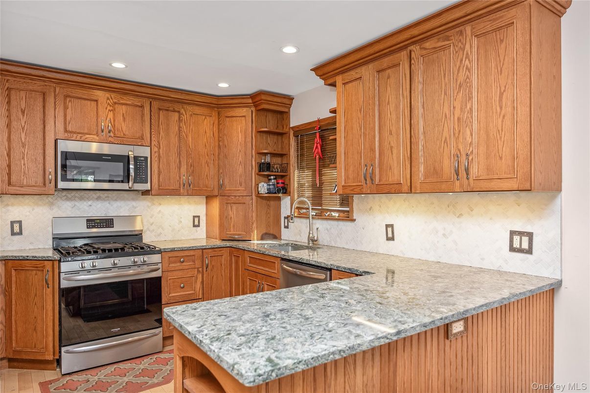 Interior, Kitchen, Recessed Lighting, Stainless Steel Appliances