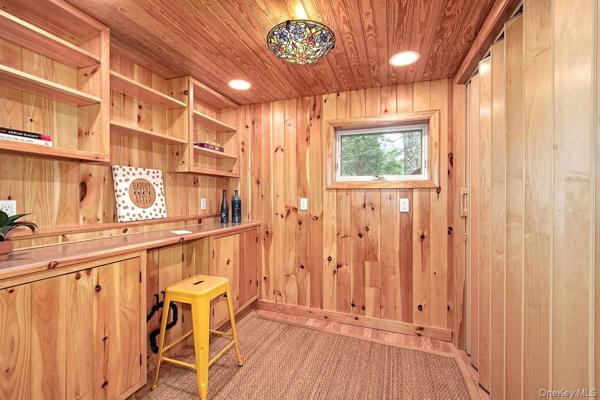 Interior, Recessed Lighting, Wooden Ceilings, Wooden Walls