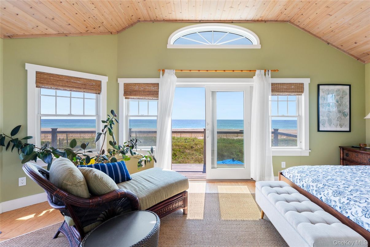 Bedroom, Interior, Water, Wooden Ceilings