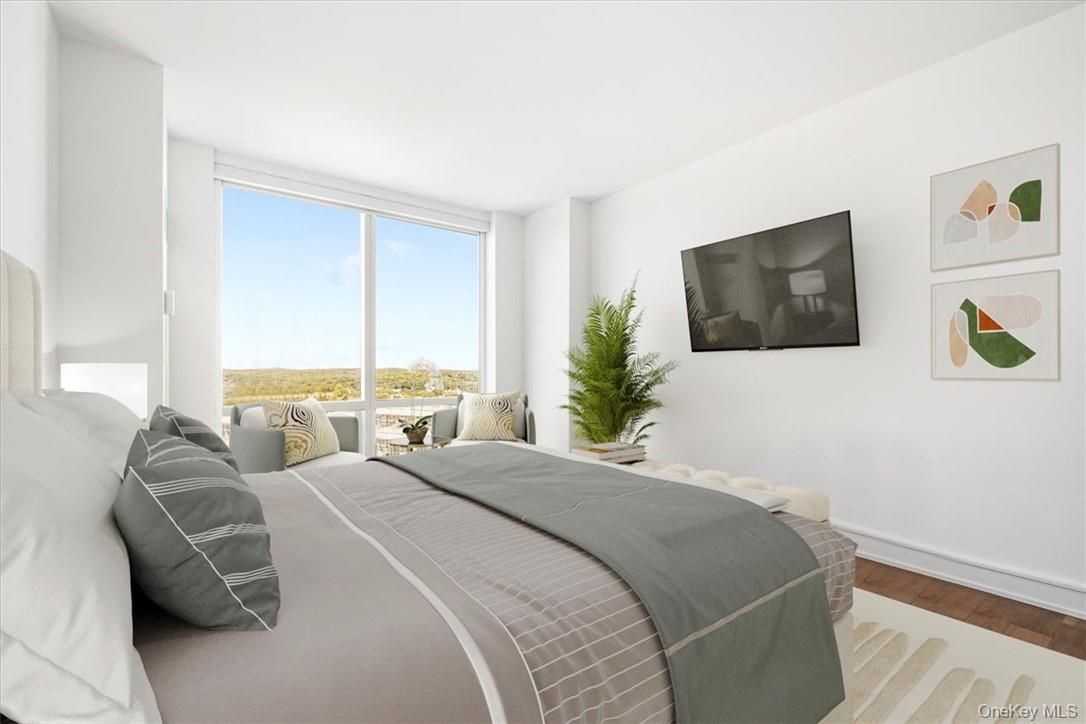 Bedroom, Interior, Water, Wood Texture Flooring