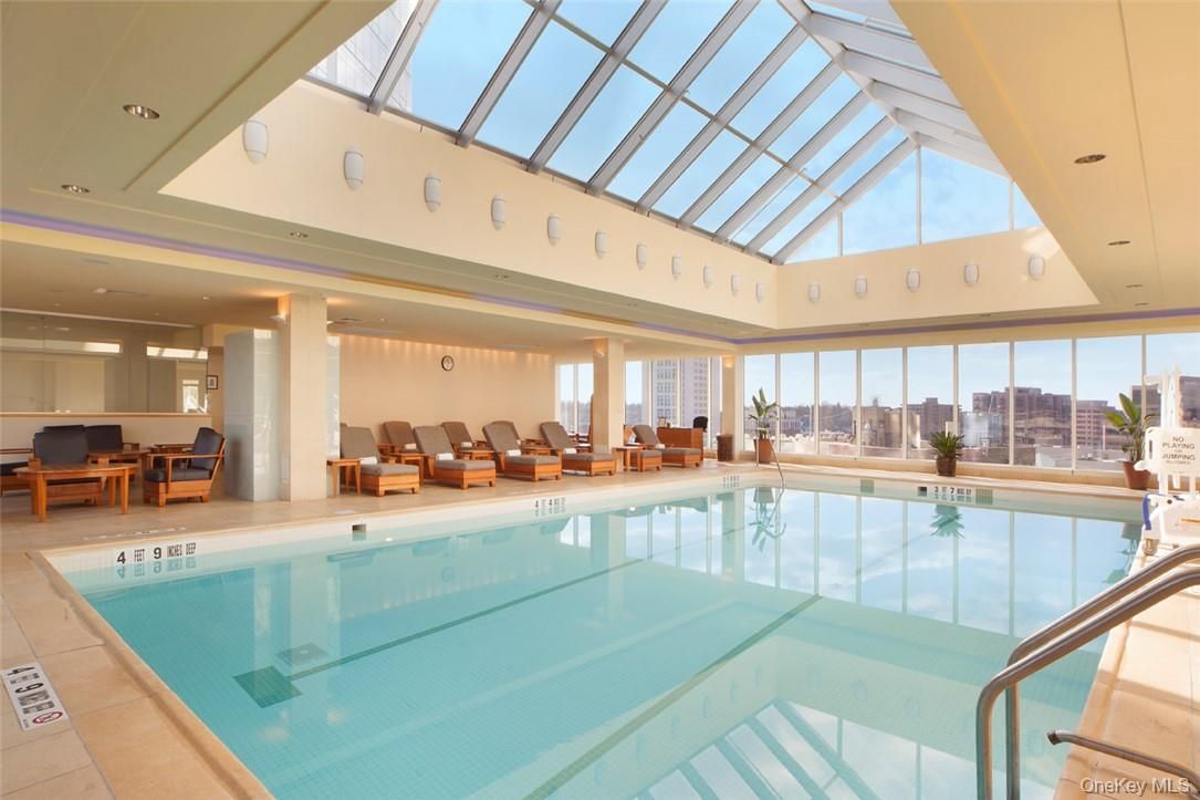 Glass Ceilings, Interior, Pool, Recessed Lighting