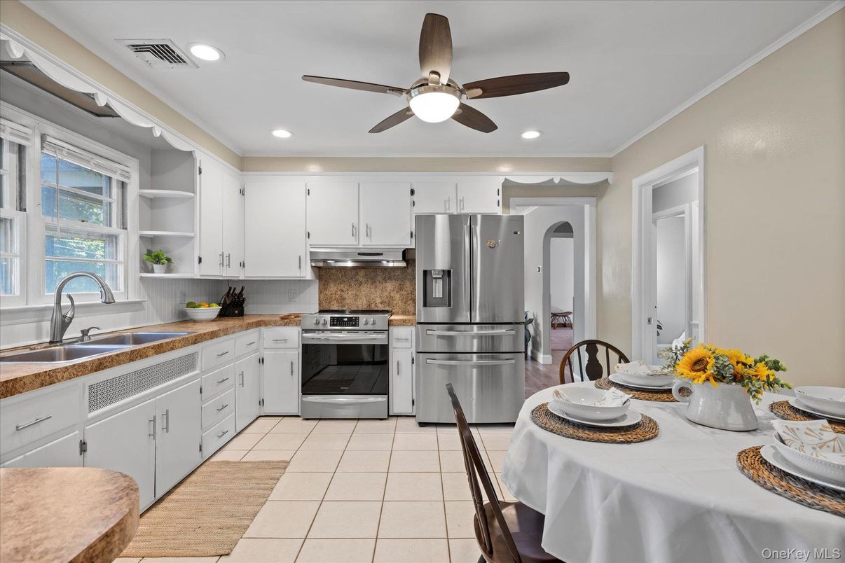 Interior, Kitchen, Recessed Lighting, Stainless Steel Appliances