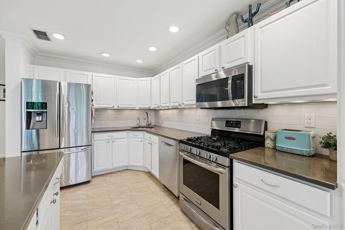 Interior, Kitchen, Recessed Lighting, Stainless Steel Appliances