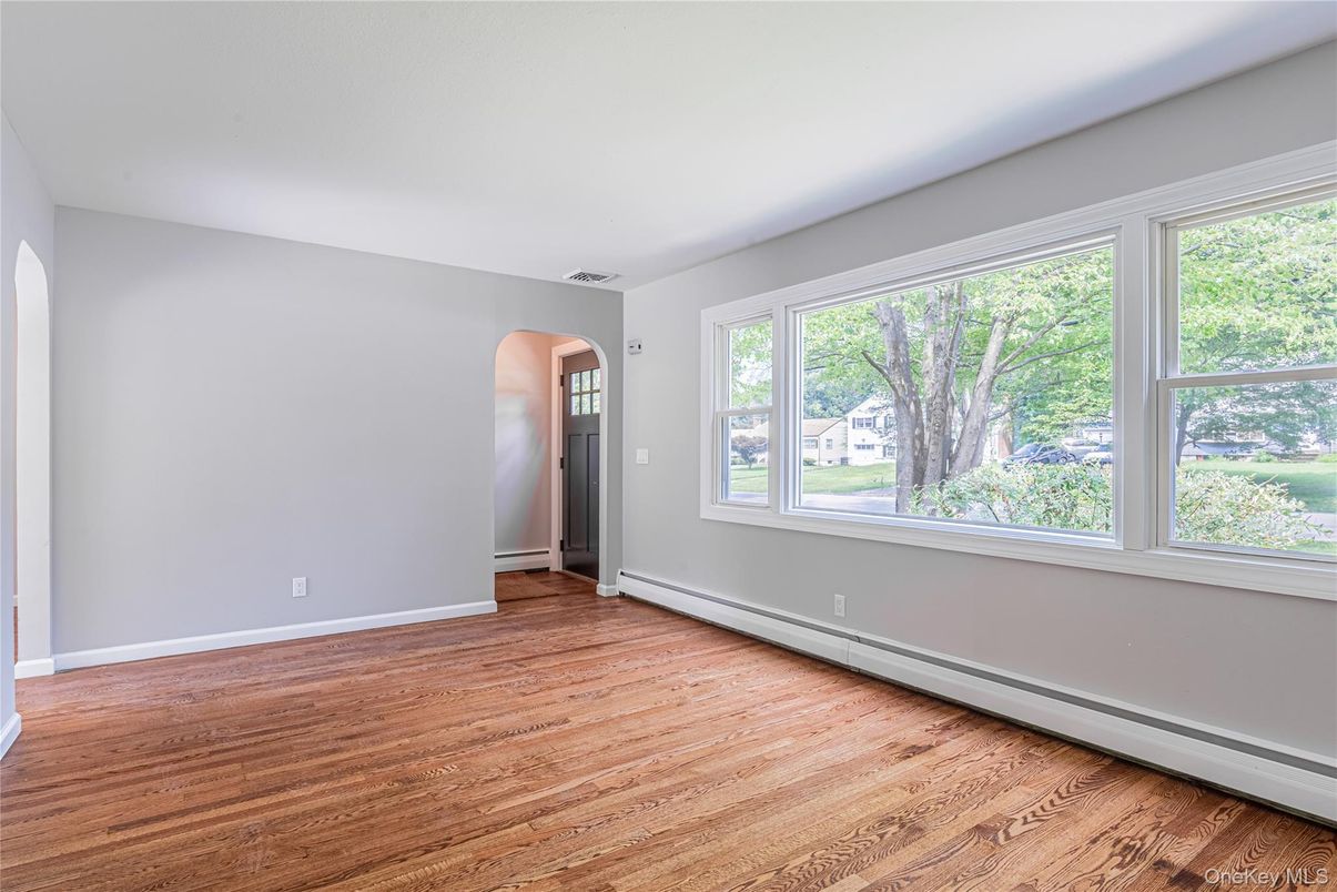 Empty room, Interior, Wood Texture Flooring