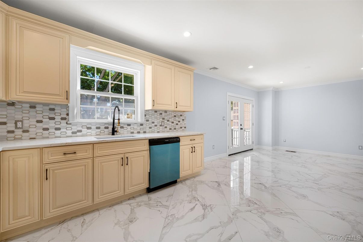 Interior, Kitchen, Marble, Recessed Lighting