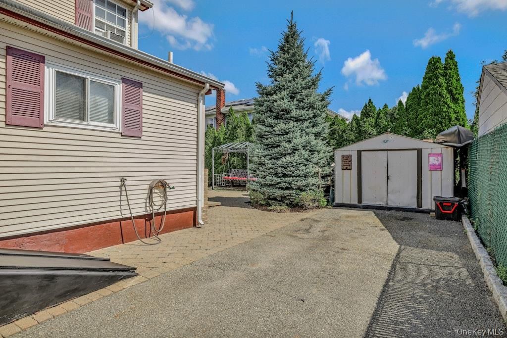 Backyard, Detached Garage, Exterior