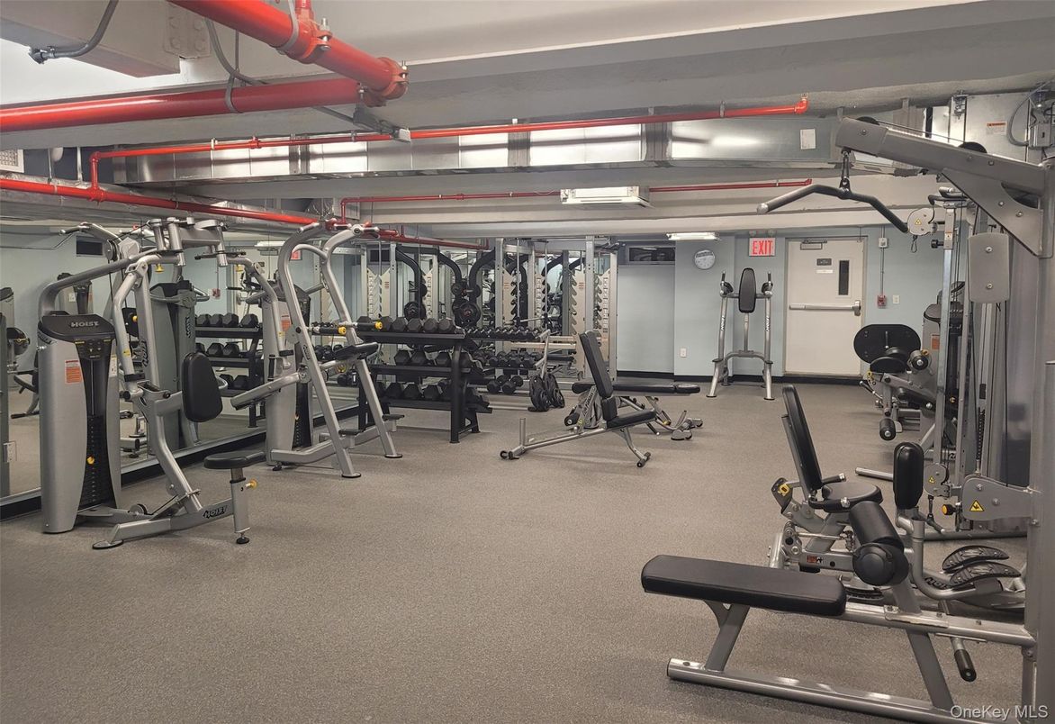 Fitness Equipment, Gym, Interior