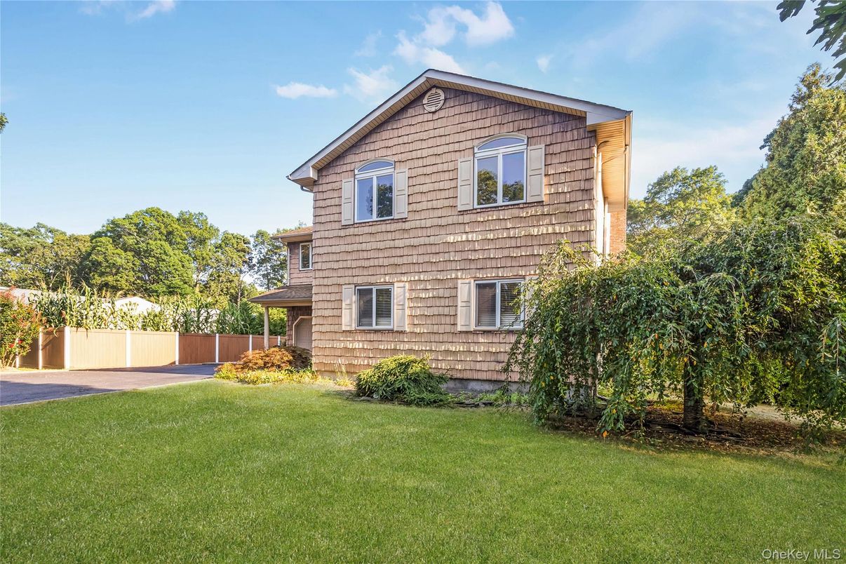 Attached, Backyard, Exterior, Facade, Brick Traditional