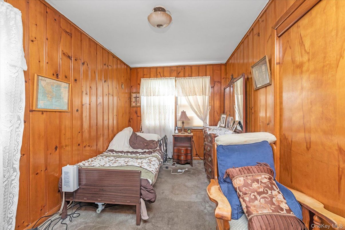 Bedroom, Interior, Wooden Walls