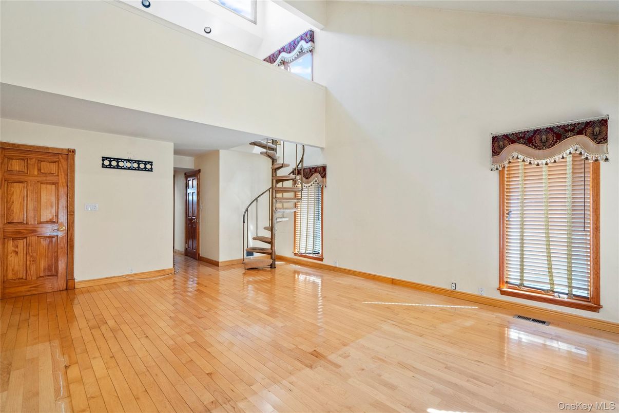 Empty room, Interior, Wood Texture Flooring