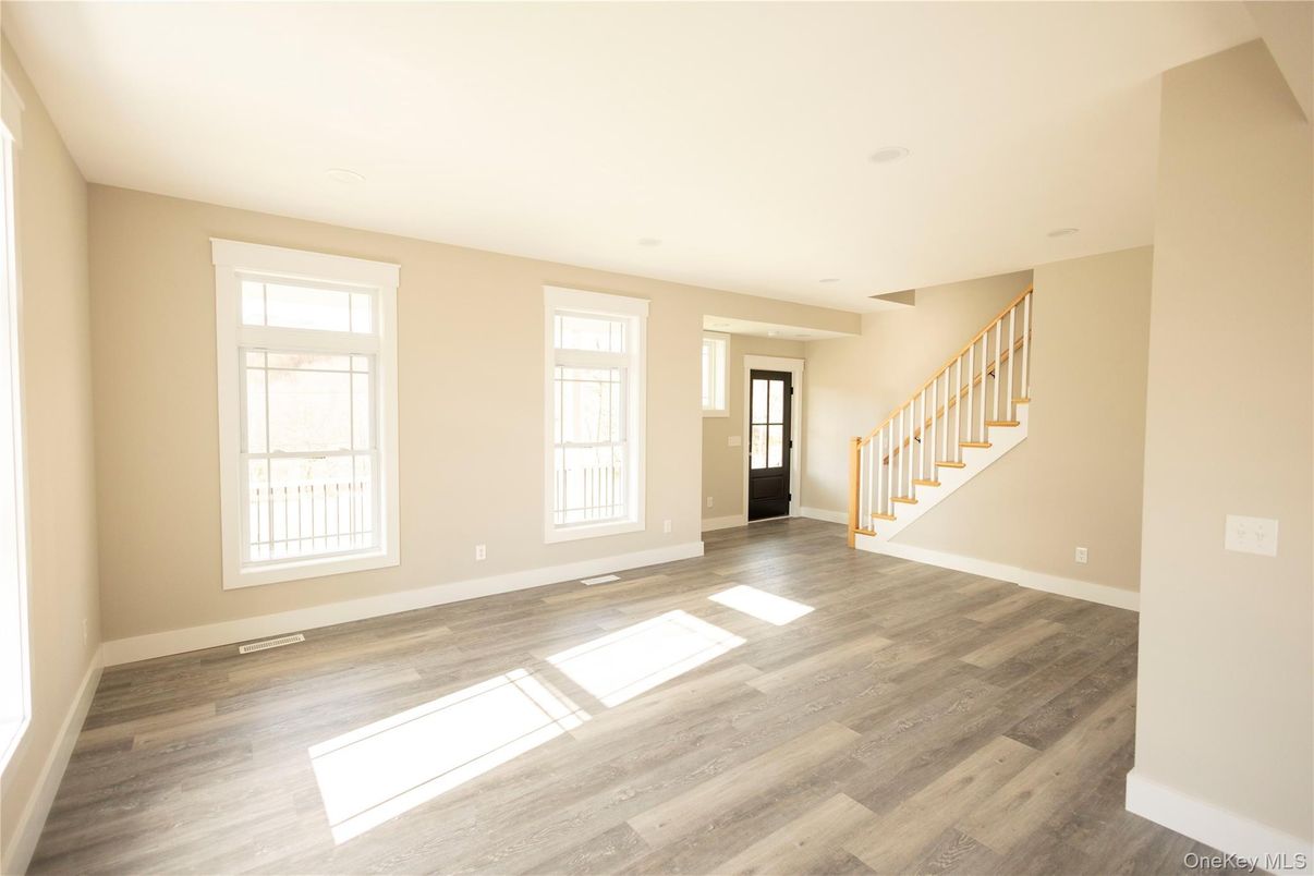 Empty room, Interior, Wood Texture Flooring