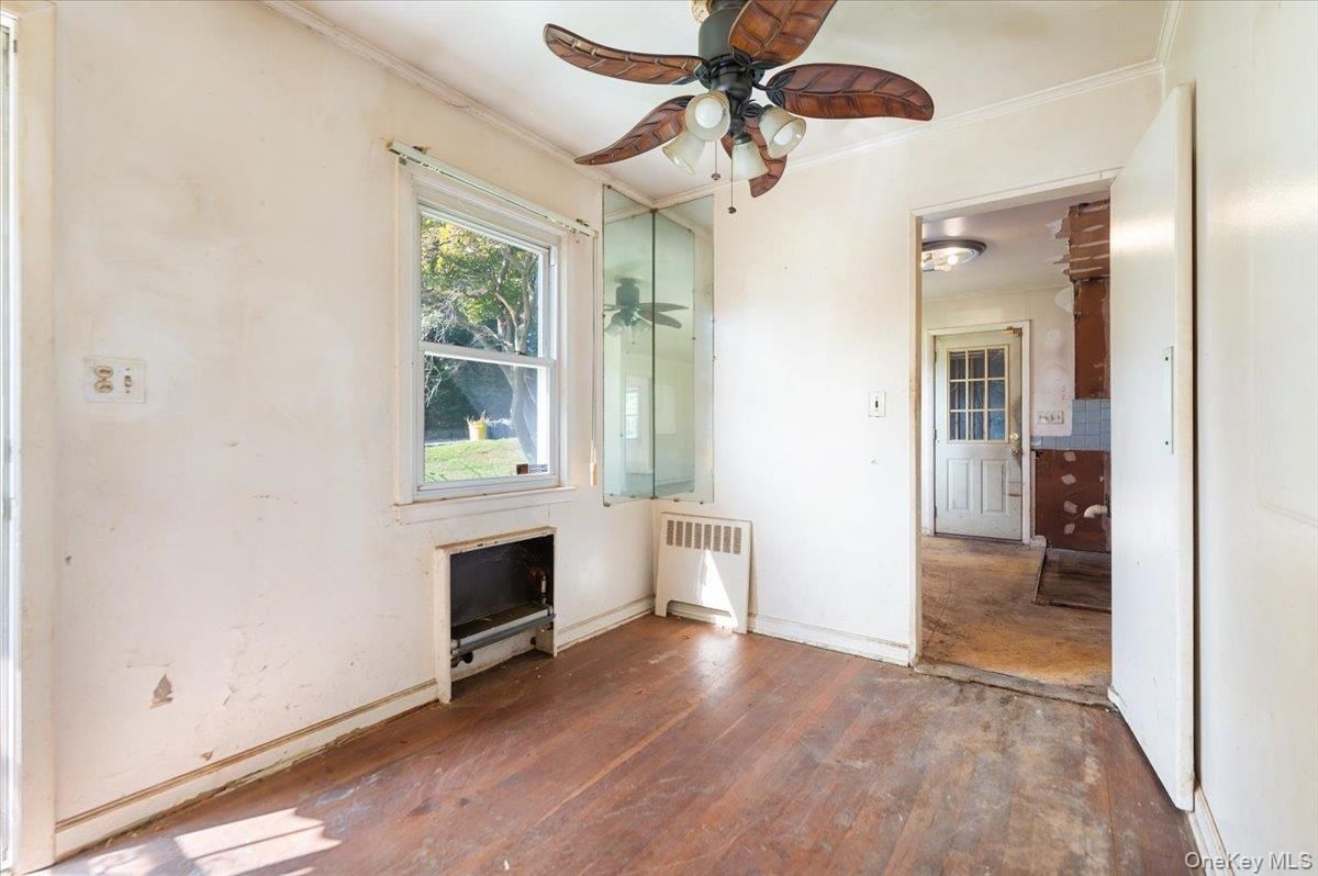 Empty room, Fireplace, Interior, Wood Texture Flooring