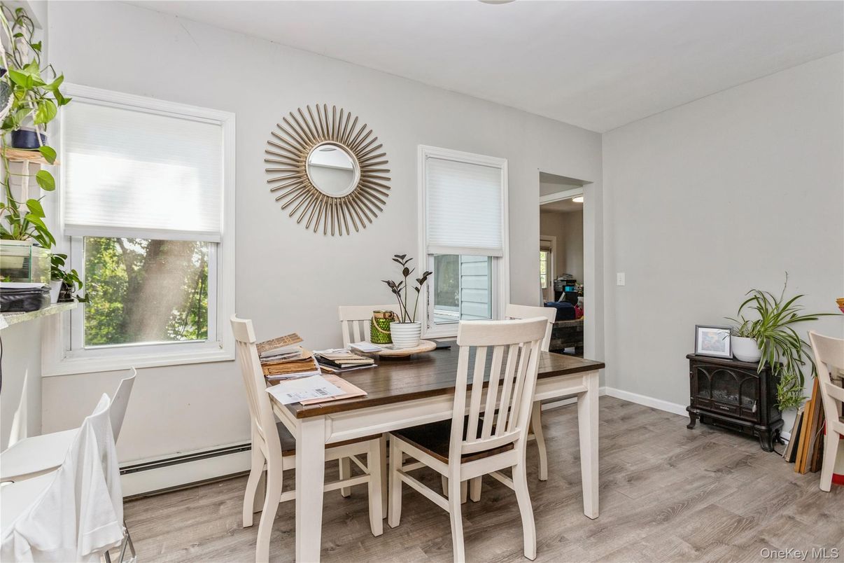 Dining room, Interior, Wood Texture Flooring