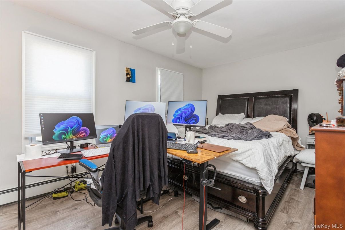 Bedroom, Home Office, Interior, Wood Texture Flooring