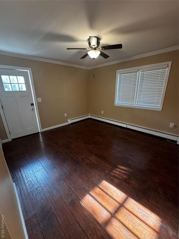 Empty room, Interior, Wood Texture Flooring