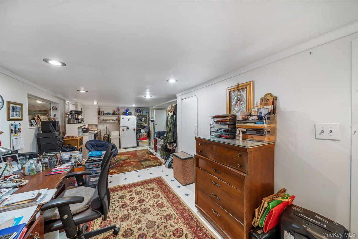 Home Office, Interior, Recessed Lighting