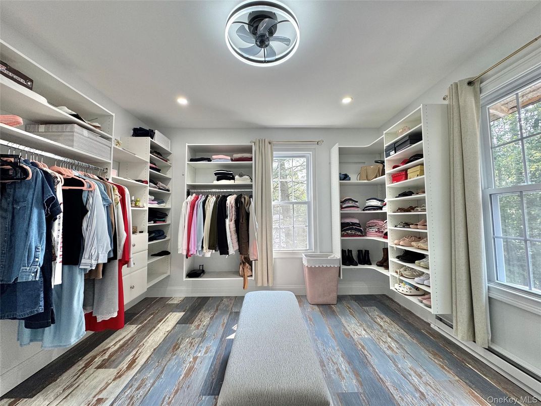 Interior, Recessed Lighting, Walk-in Closets, Wood Texture Flooring