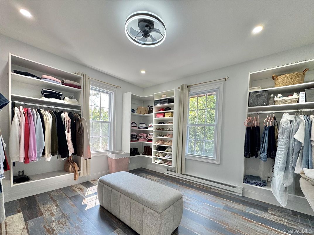 Interior, Recessed Lighting, Walk-in Closets, Wood Texture Flooring