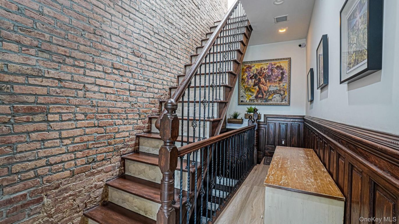 Interior, Recessed Lighting, Stone Walls