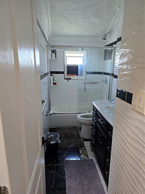 Bathroom, Glass Shower, Interior, Marble