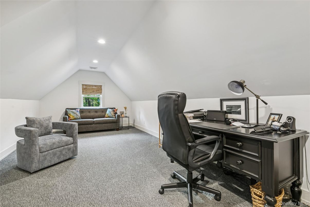 Home Office, Interior, Recessed Lighting