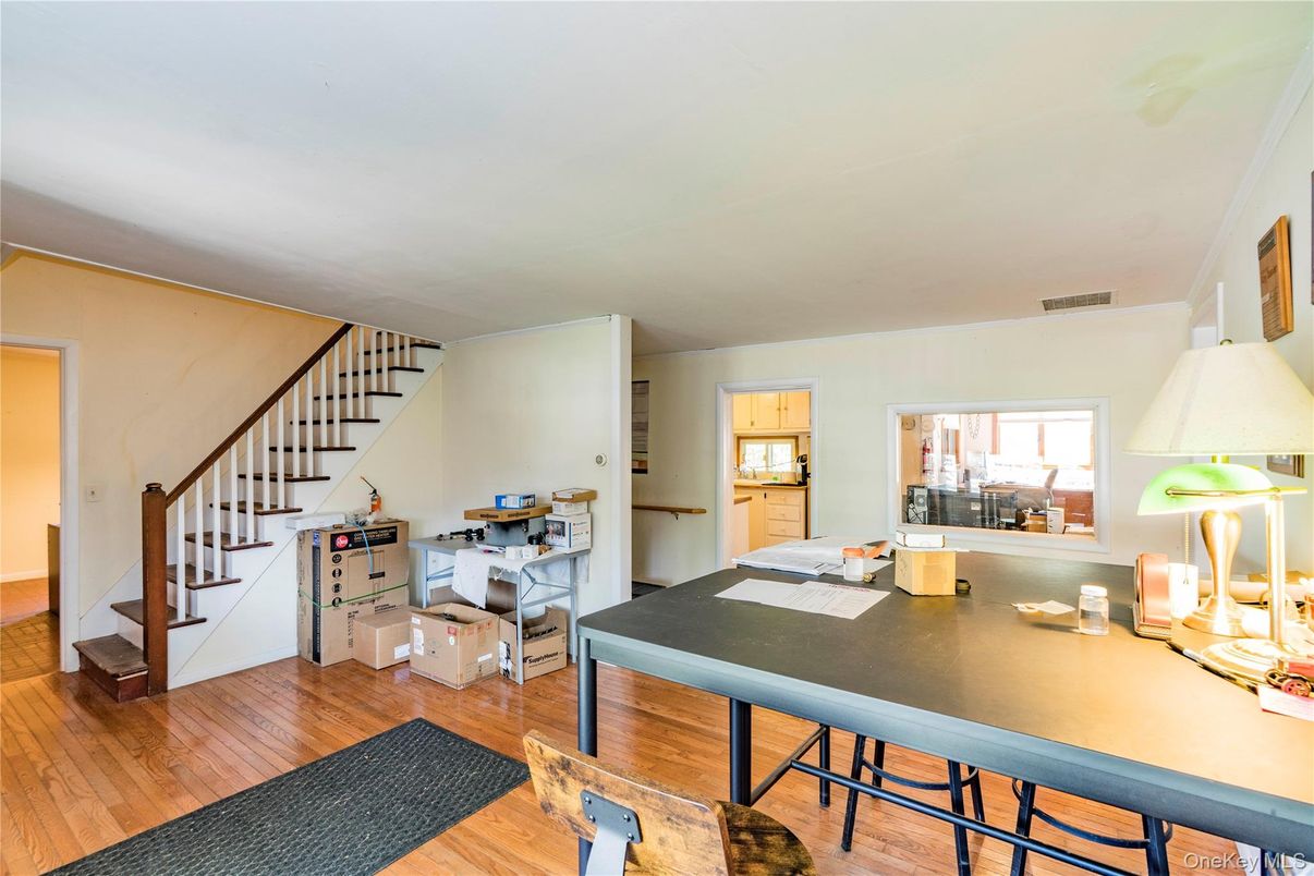 Home Office, Interior, Wood Texture Flooring