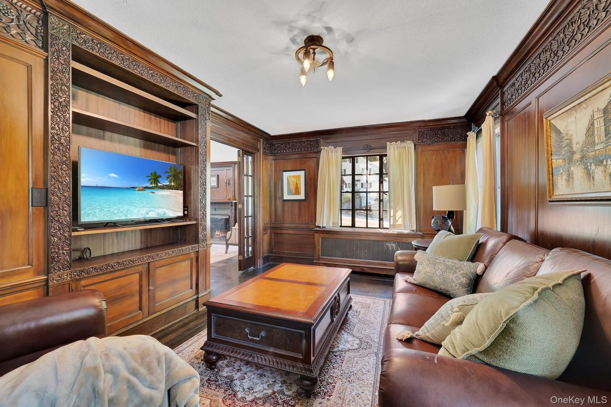 Interior, Living room, Wooden Walls