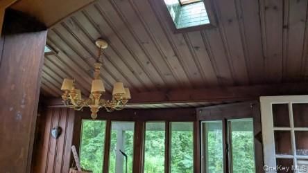 Chandelier, Interior, Wooden Ceilings