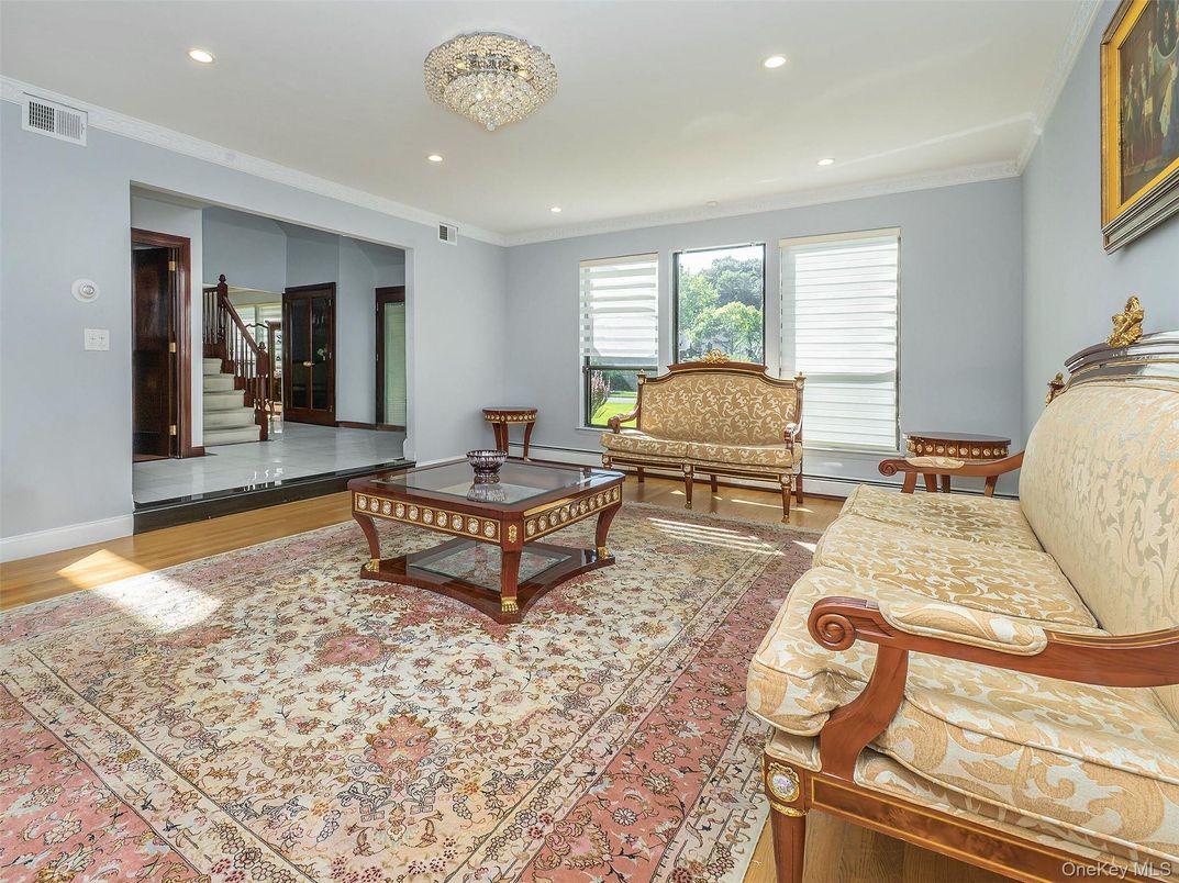 Chandelier, Game Room, Interior, Recessed Lighting, Wood Texture Flooring