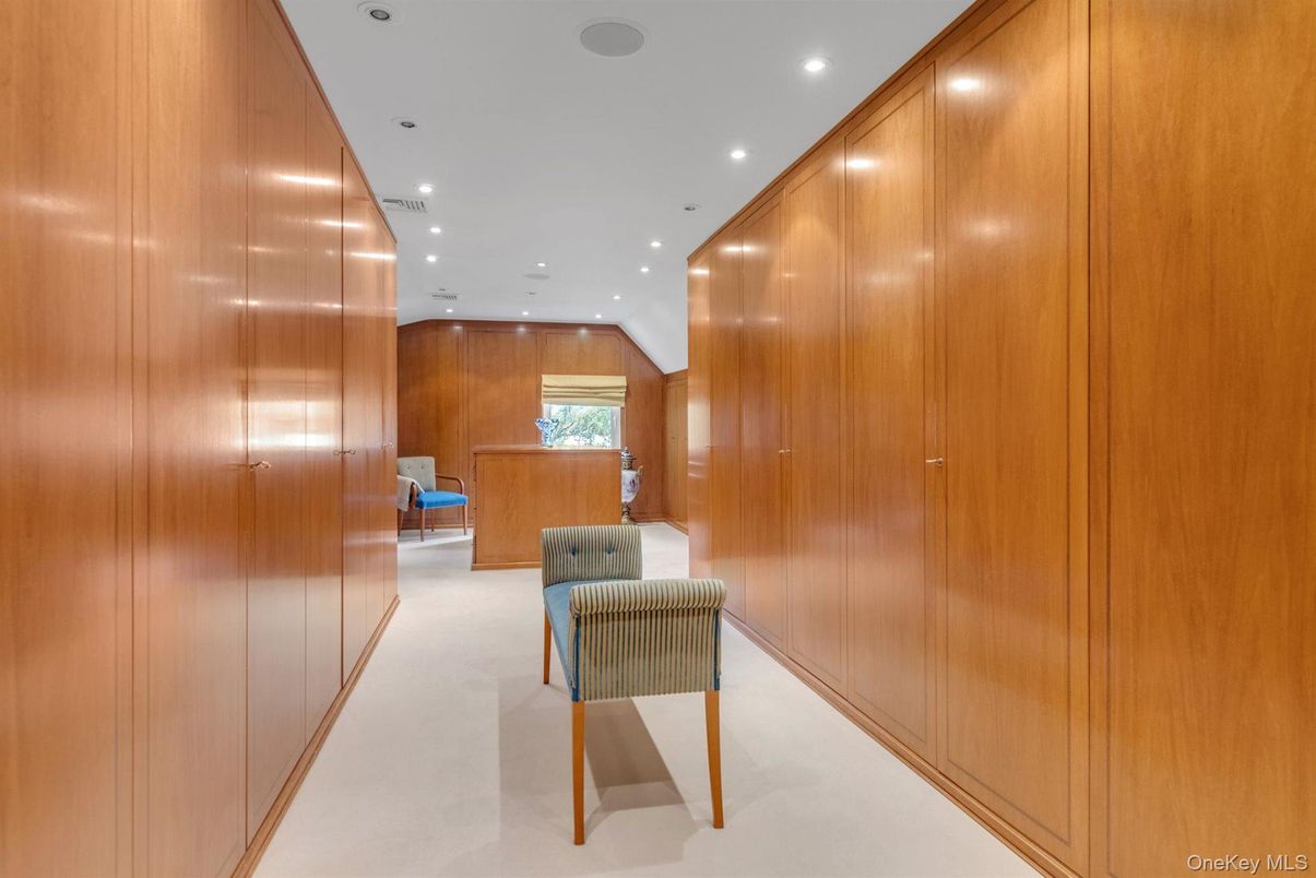 Interior, Recessed Lighting, Wooden Walls