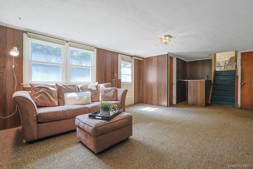 Interior, Living room, Wooden Walls