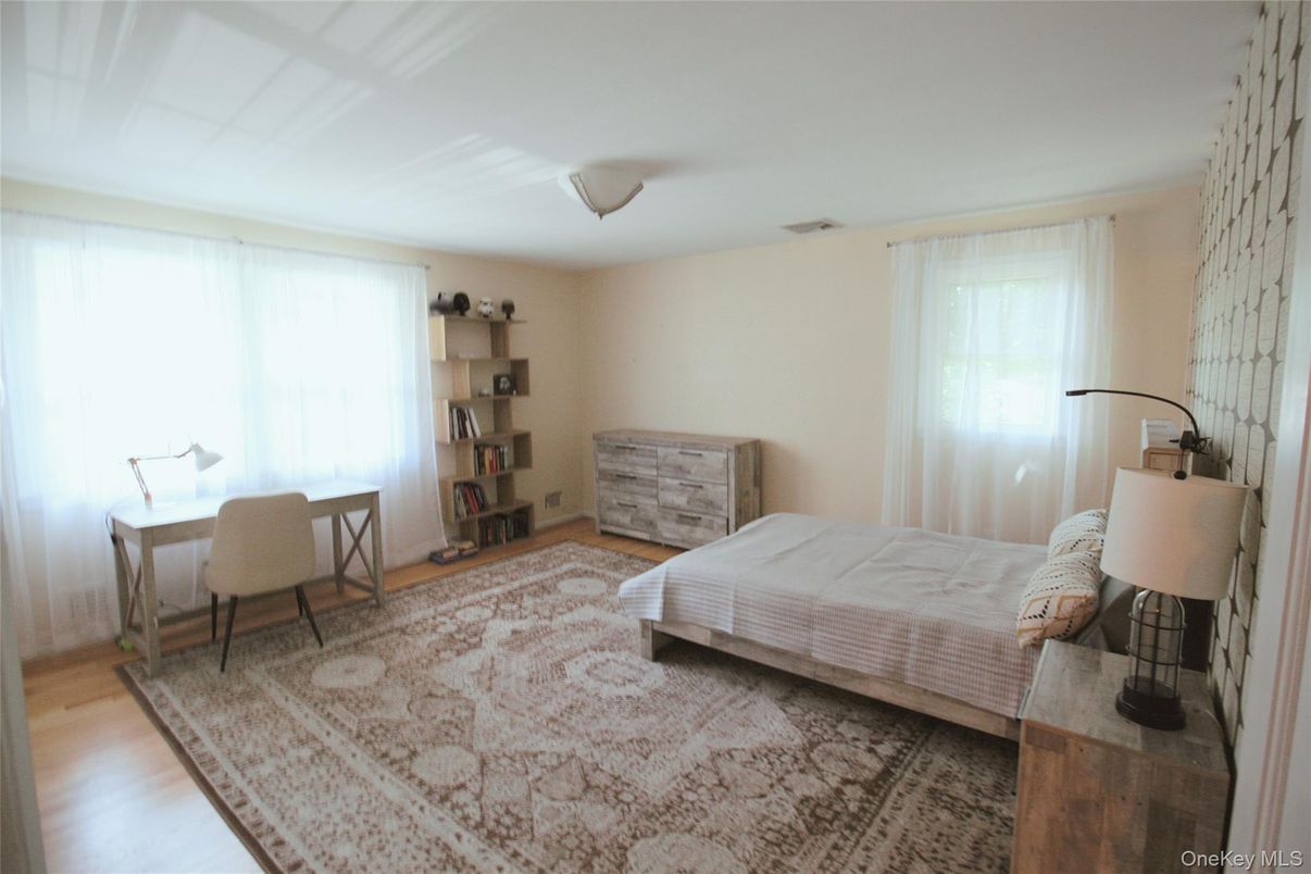 Bedroom, Home Office, Interior, Wood Texture Flooring