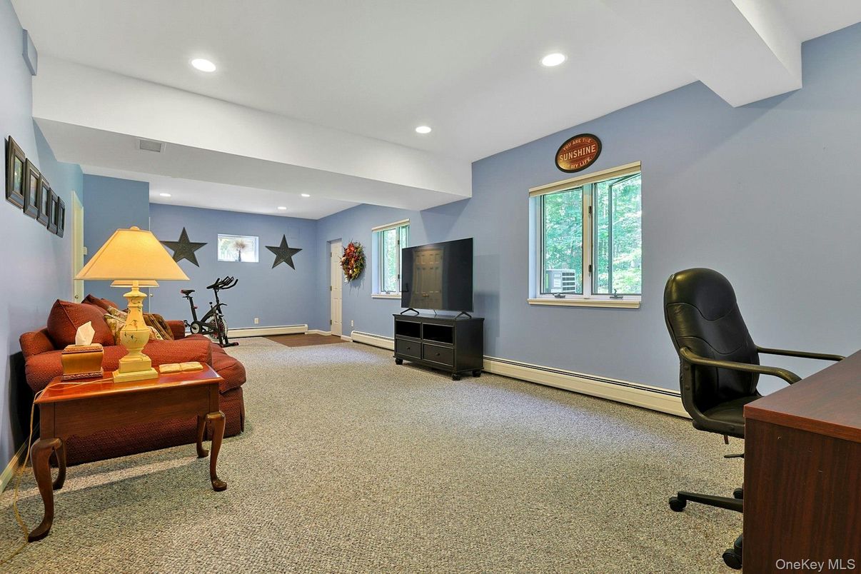 Fitness Equipment, Home Office, Interior, Recessed Lighting
