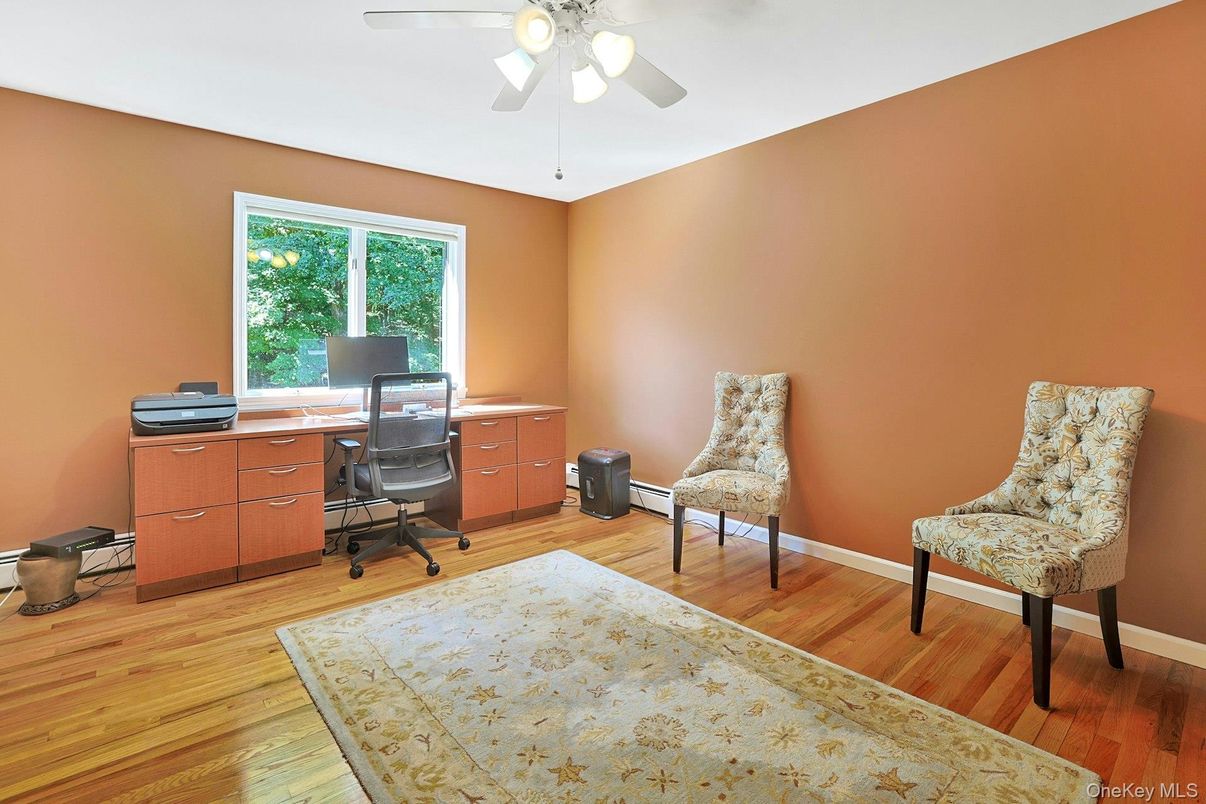 Home Office, Interior, Wood Texture Flooring