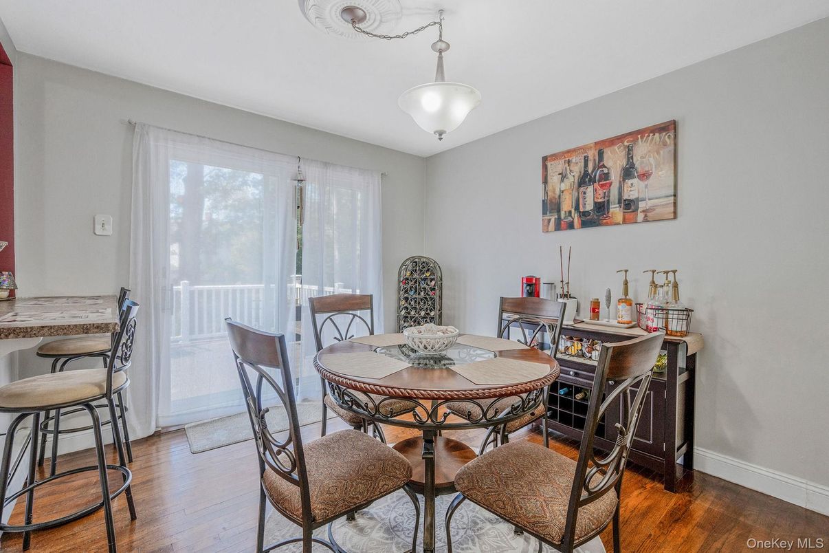 Dining room, Interior, Wood Texture Flooring