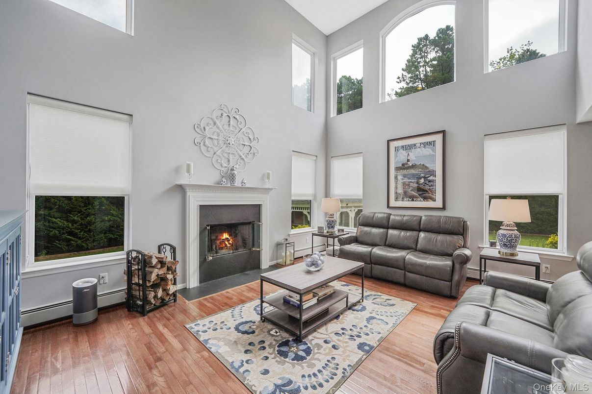 Fireplace, Interior, Living room, Wood Texture Flooring
