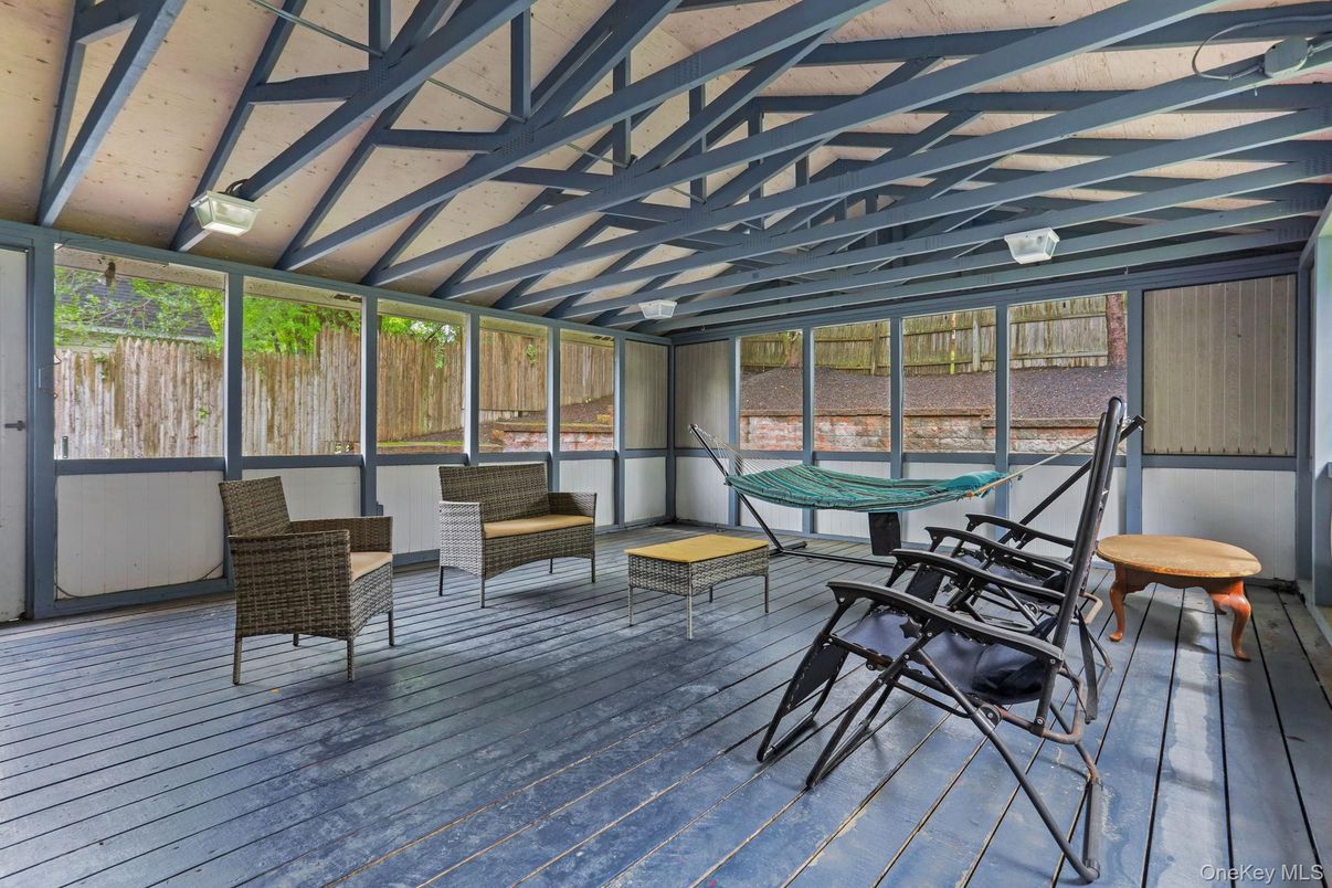 Interior, Sun Room, Wood Texture Flooring