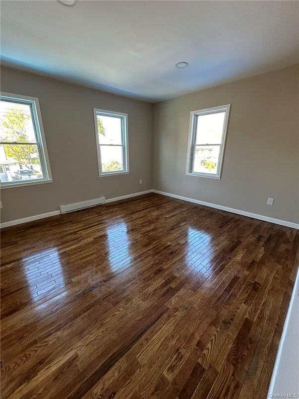 Empty room, Interior, Wood Texture Flooring