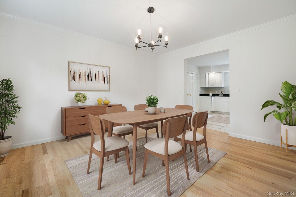 Chandelier, Dining room, Interior, Pendant Lights, Wood Texture Flooring