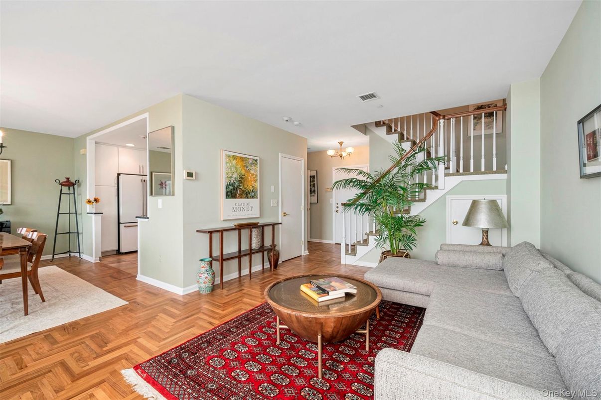 Interior, Kitchen, Living room, Wood Texture Flooring